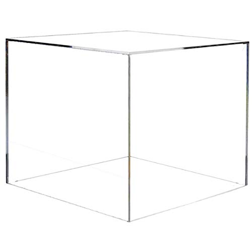 HOKU Holzhäuser Kunststofftechnik Acryl Glas Tisch - Vitrine 20x20x20 cm groß.
