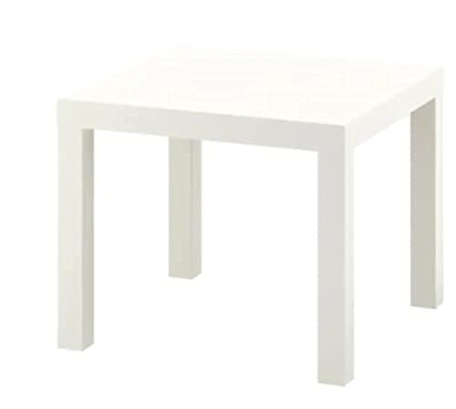 Ikea Lack Beistelltisch weiss, Holz, White, 45 x 55 x 55 cm